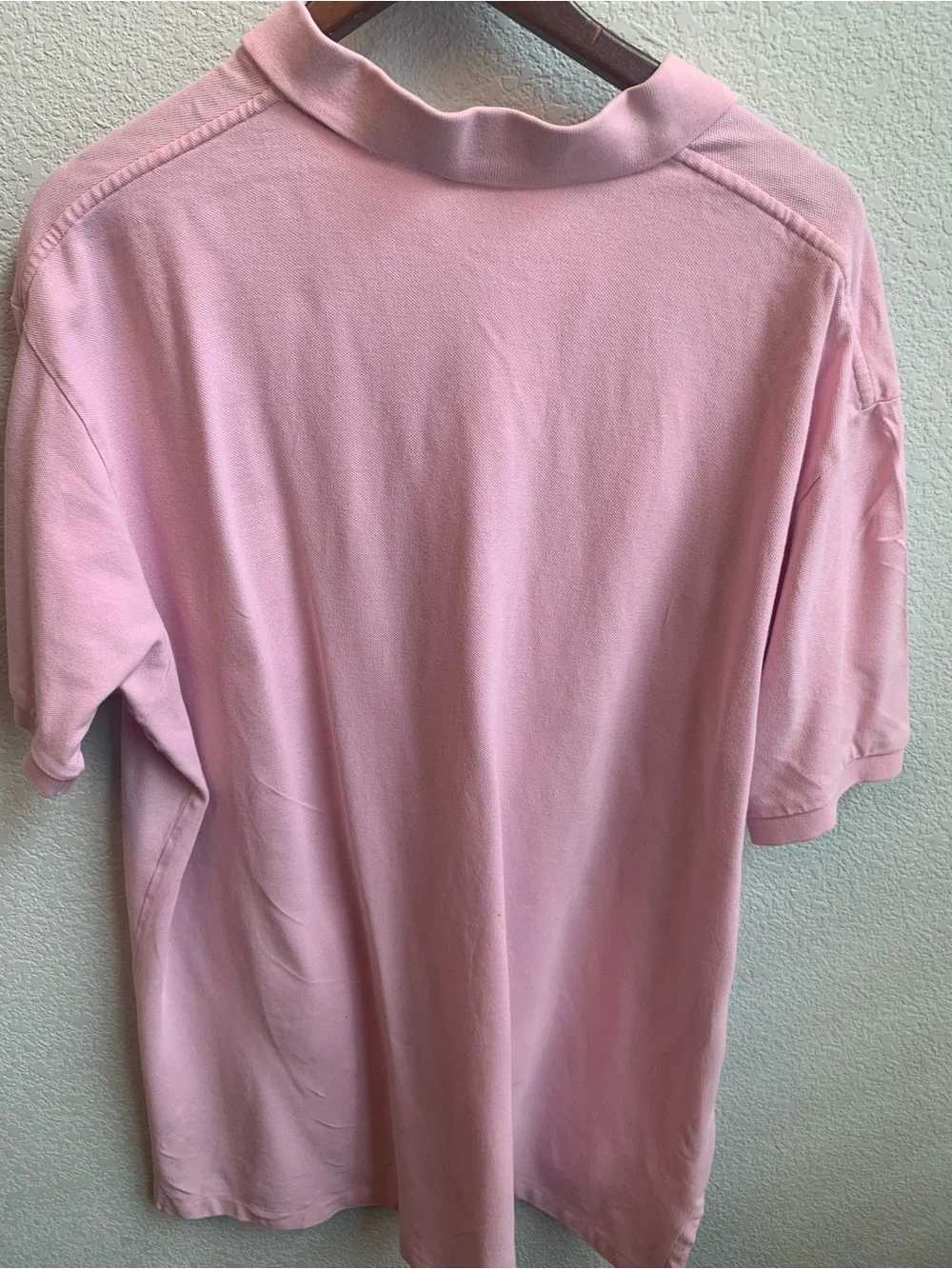 Ralph Lauren Polo Shirt in Light Pink with Blue Pony